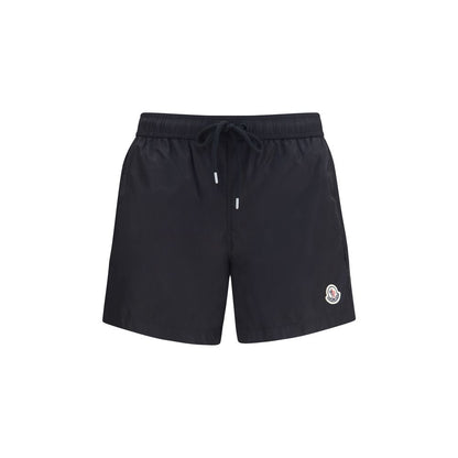 Moncler Black Polyamide Swim Shorts - Men’s Sportswear, Size M