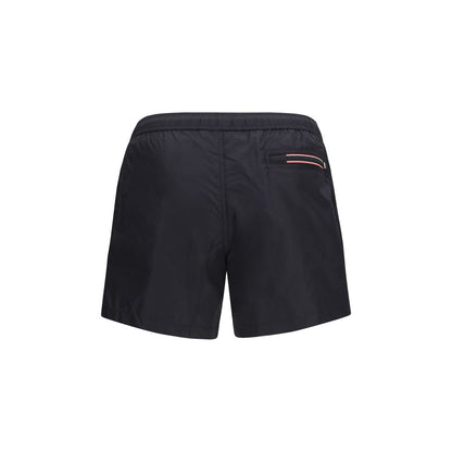 Moncler Black Polyamide Swim Shorts - Men’s Sportswear, Size M