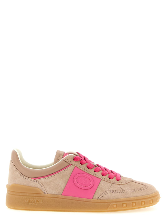 Valentino Garavani Multicolor Calfskin Low Top Upvillage Sneakers