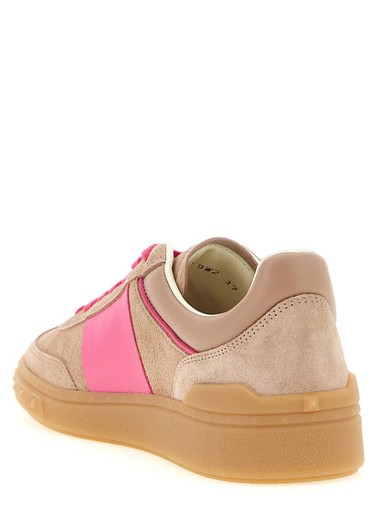 Valentino Garavani Multicolor Calfskin Low Top Upvillage Sneakers
