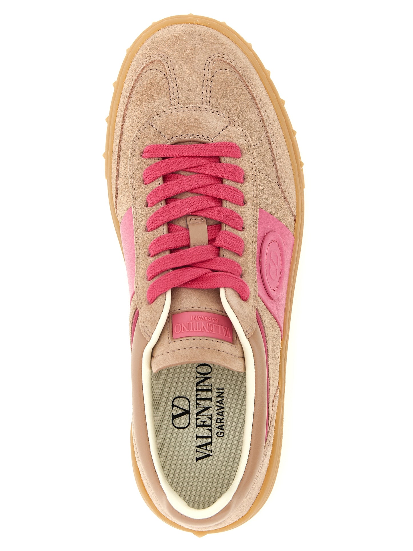 Valentino Garavani Multicolor Calfskin Low Top Upvillage Sneakers