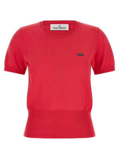 Vivienne Westwood Multicolor Cotton T-Shirt in Red