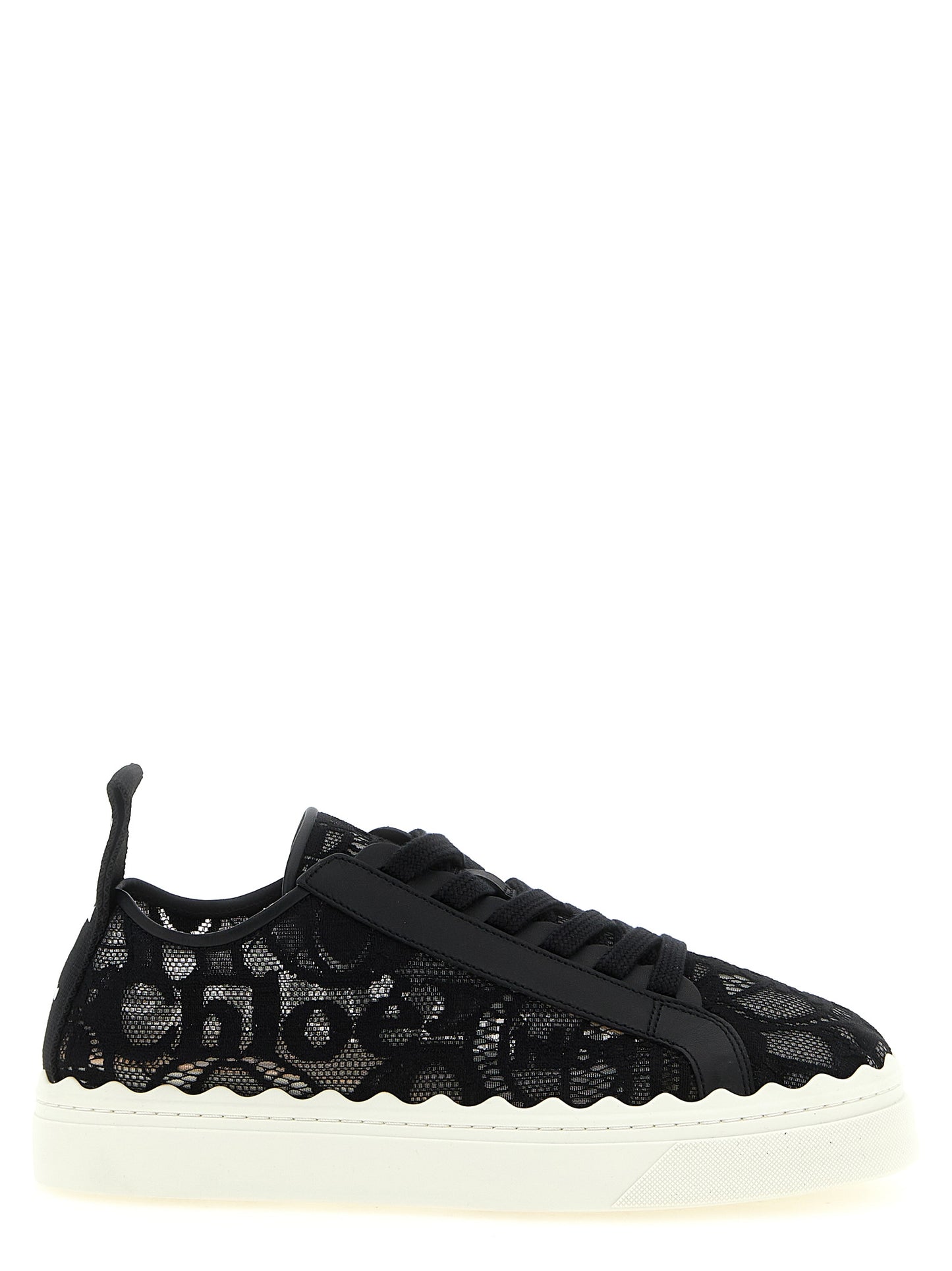 Chloé Black Lauren Low Top Sneakers