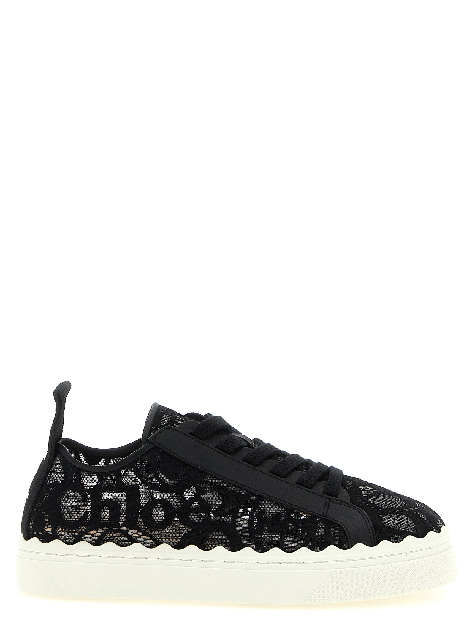 Chloé Black Lauren Low Top Sneakers