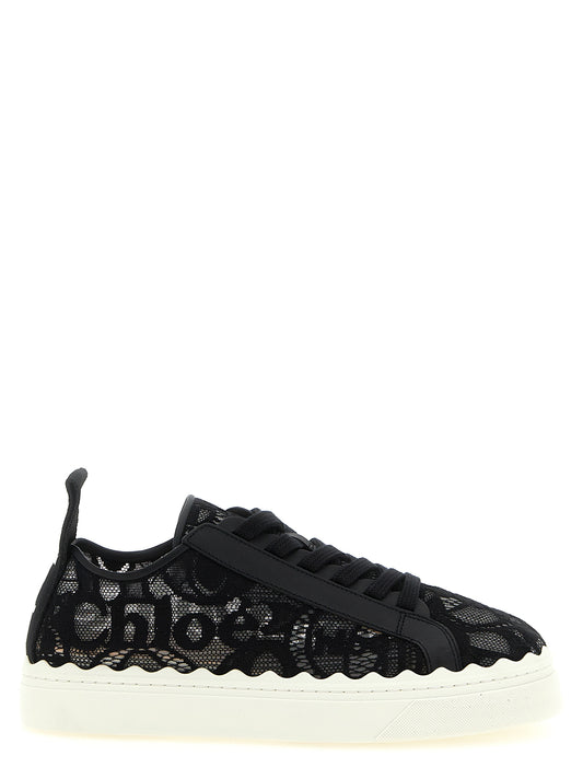 Chloé Black Lauren Low Top Sneakers