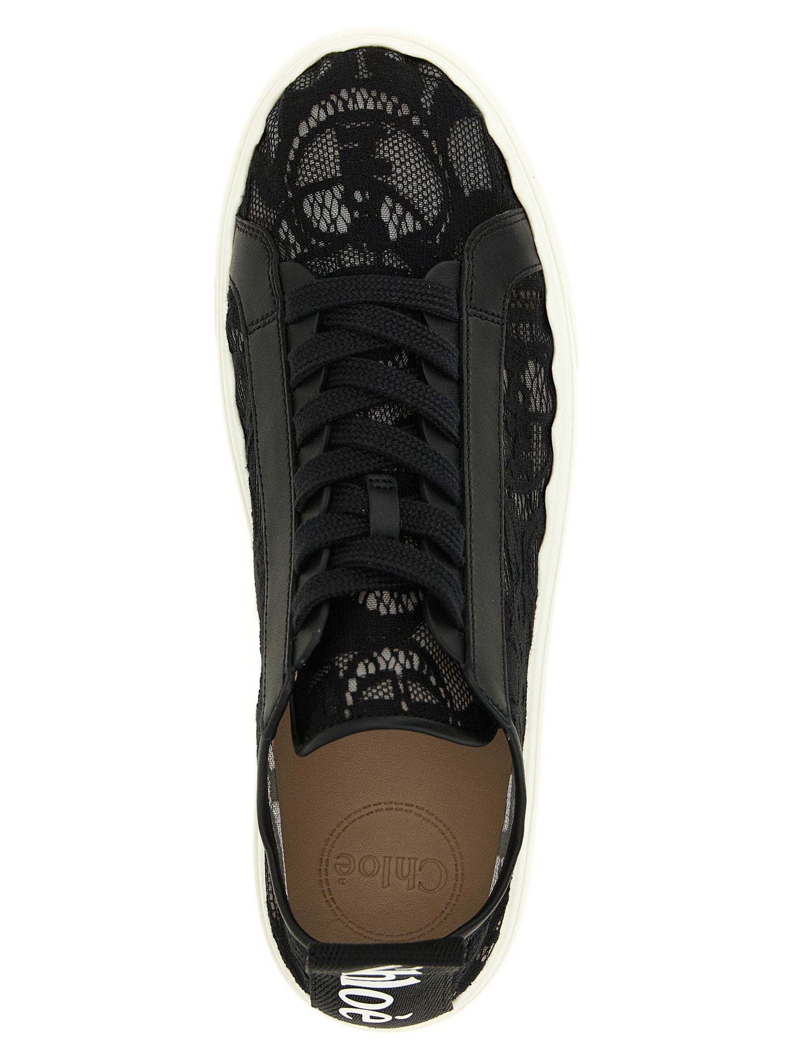 Chloé Black Lauren Low Top Sneakers