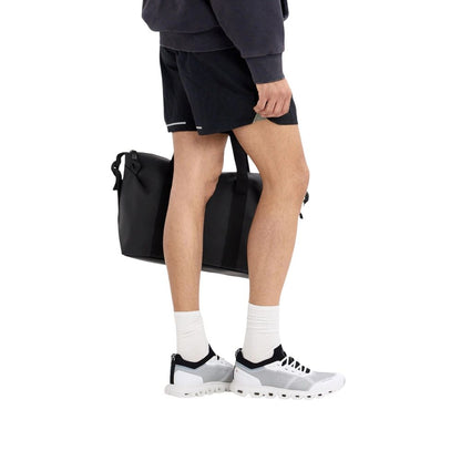 On Running Cloud 6 Versa Synthetic Athletic Sneakers - Black and White