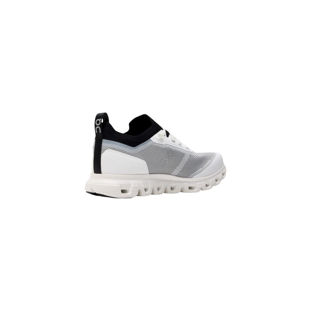 On Running Cloud 6 Versa Synthetic Athletic Sneakers - Black and White