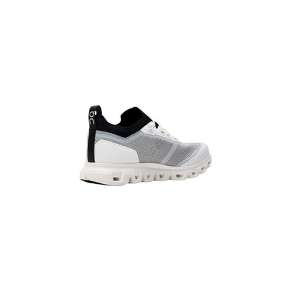 On Running Cloud 6 Versa Synthetic Athletic Sneakers - Black and White