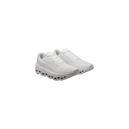 On Running Cloudmonster Void White Synthetic Athletic Sneakers EU36/US6 to EU40/US10