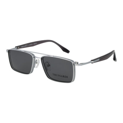 Trussardi Silver Titanium Glasses (Frames) for Men