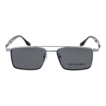 Trussardi Silver Titanium Glasses (Frames) for Men
