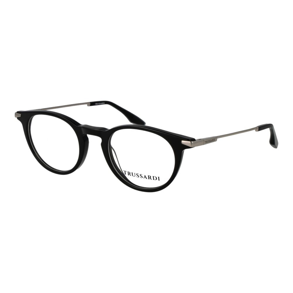 Trussardi Black Acetate Glasses (Frames) - Unisex