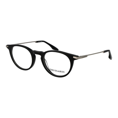 Trussardi Black Acetate Glasses (Frames) - Unisex