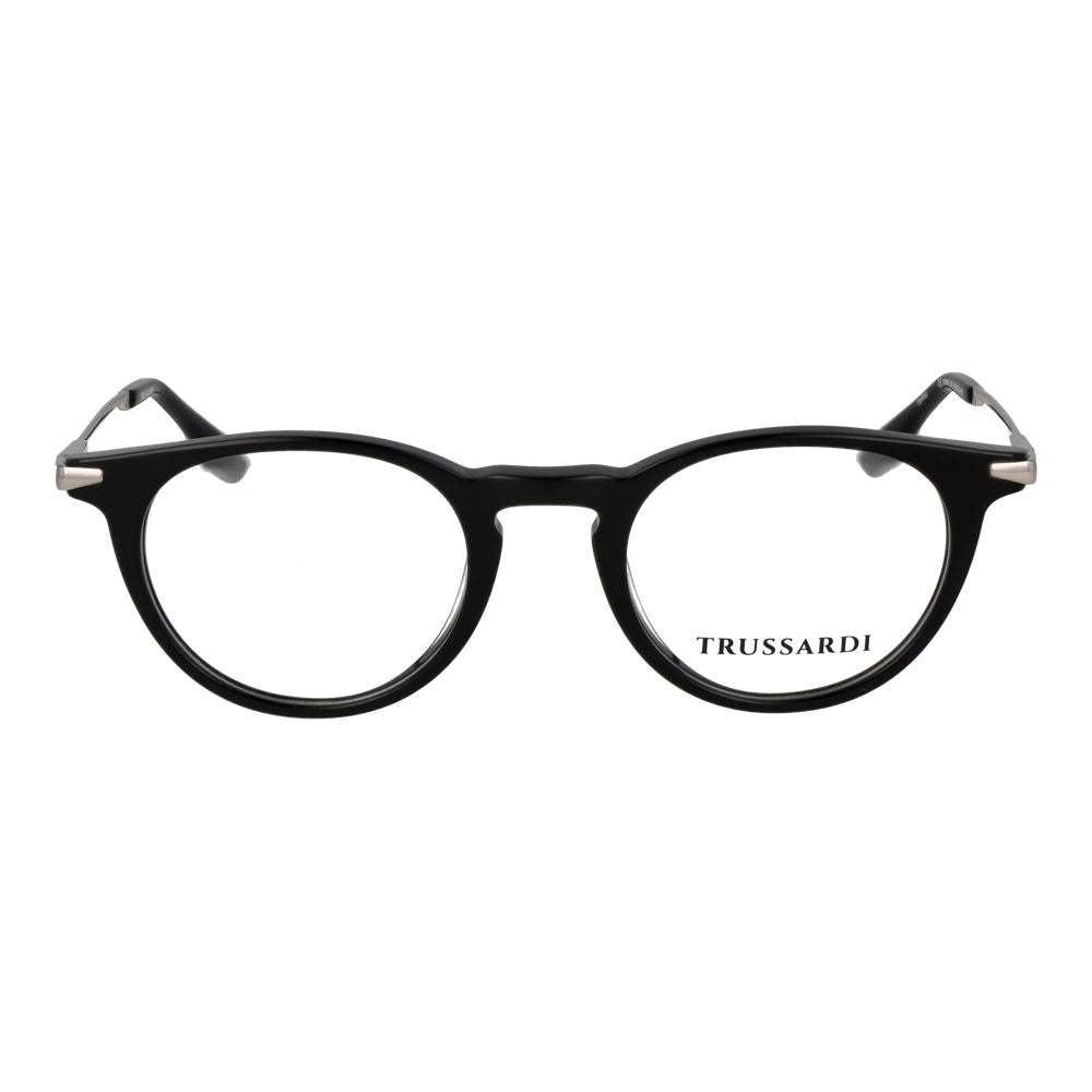 Trussardi Black Acetate Glasses (Frames) - Unisex