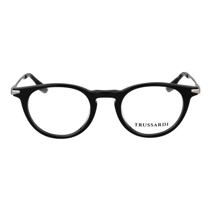 Trussardi Black Acetate Glasses (Frames) - Unisex