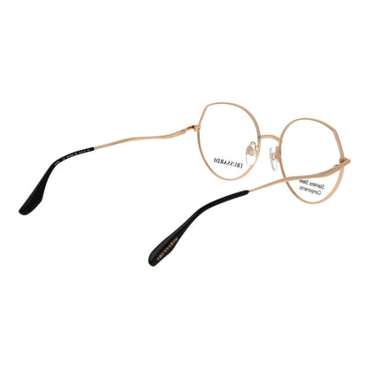 Trussardi Black Stainless Steel Glasses (Frames) for Women