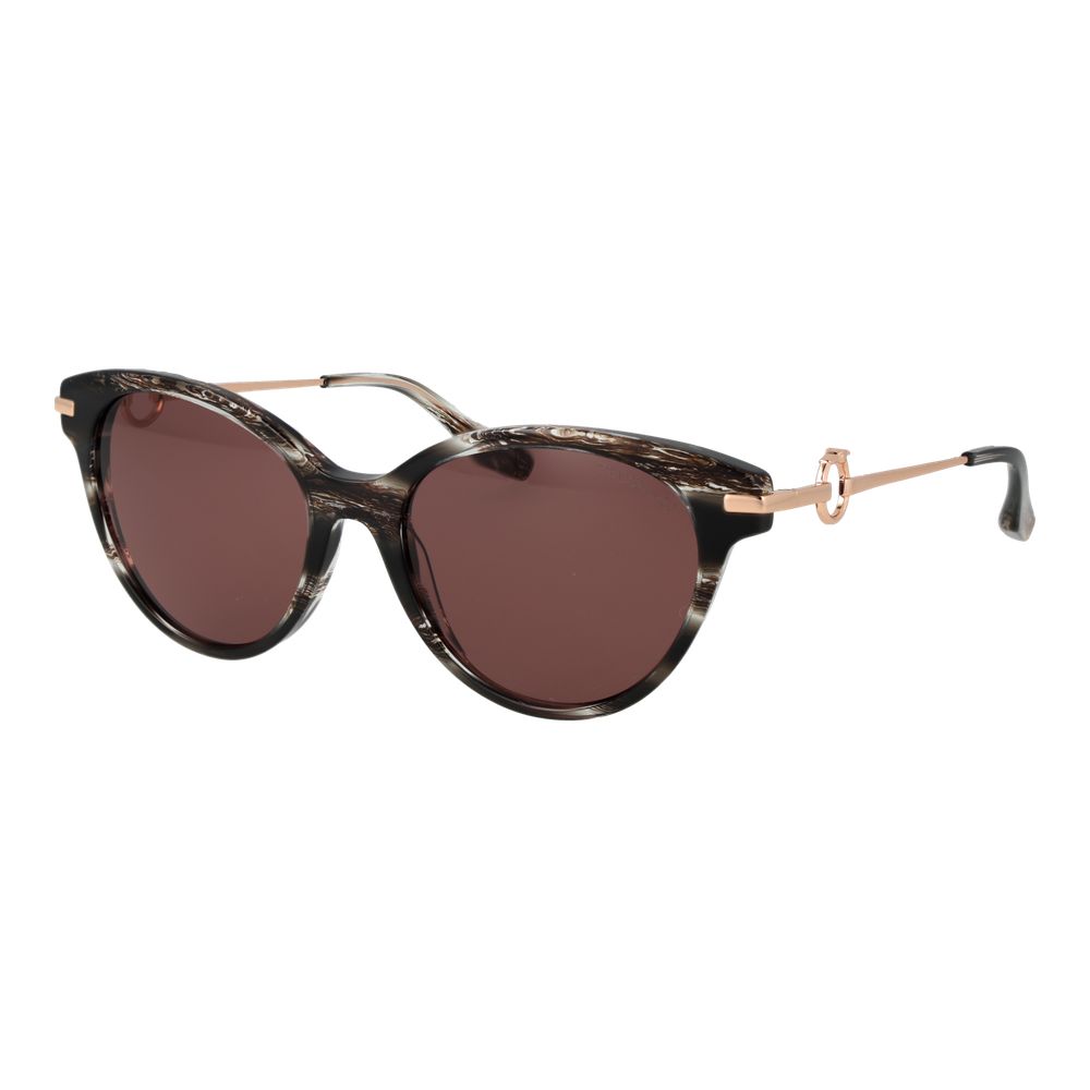 Trussardi Brown Acetate Sunglasses for Women