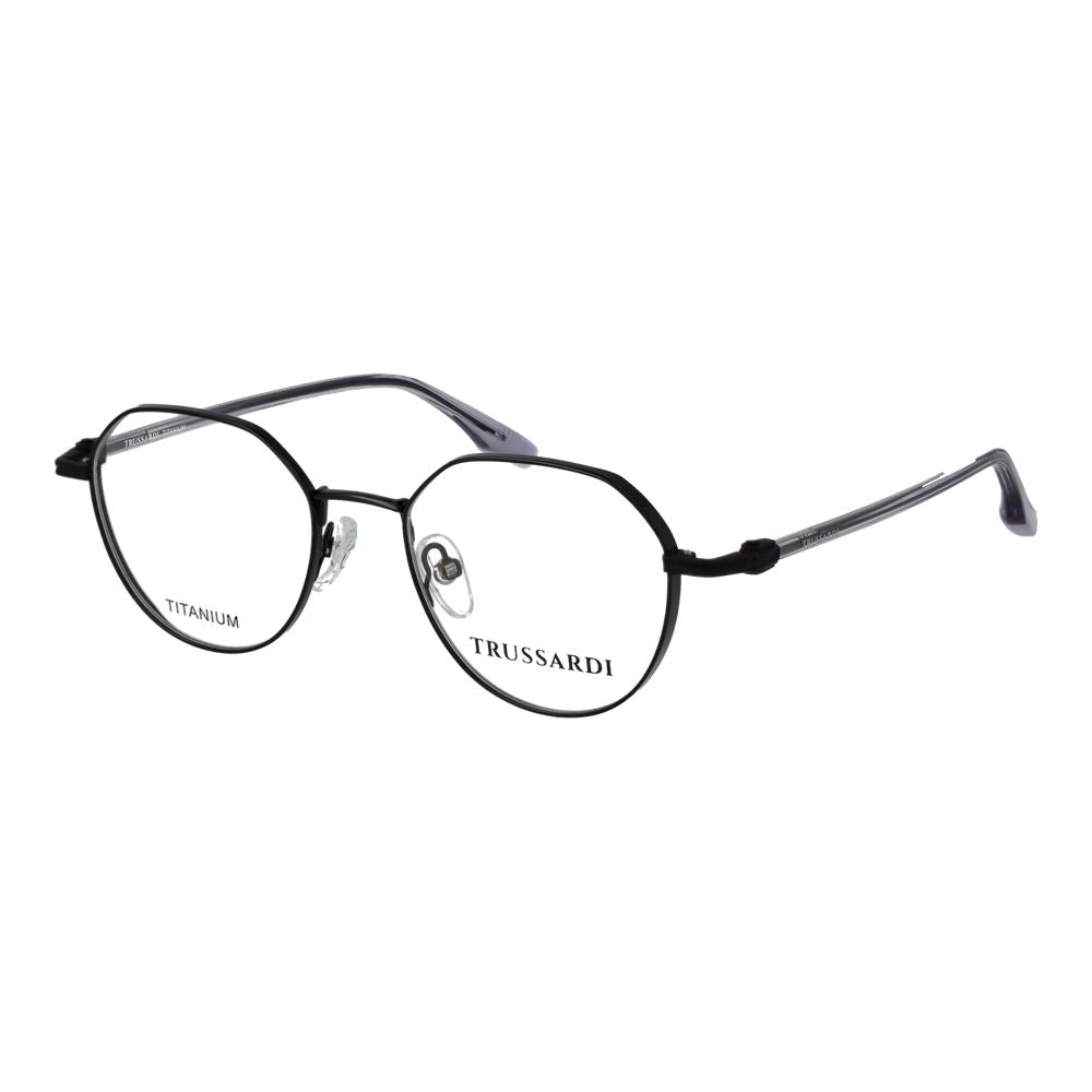 Trussardi Black Titanium Glasses (Frames) for Men