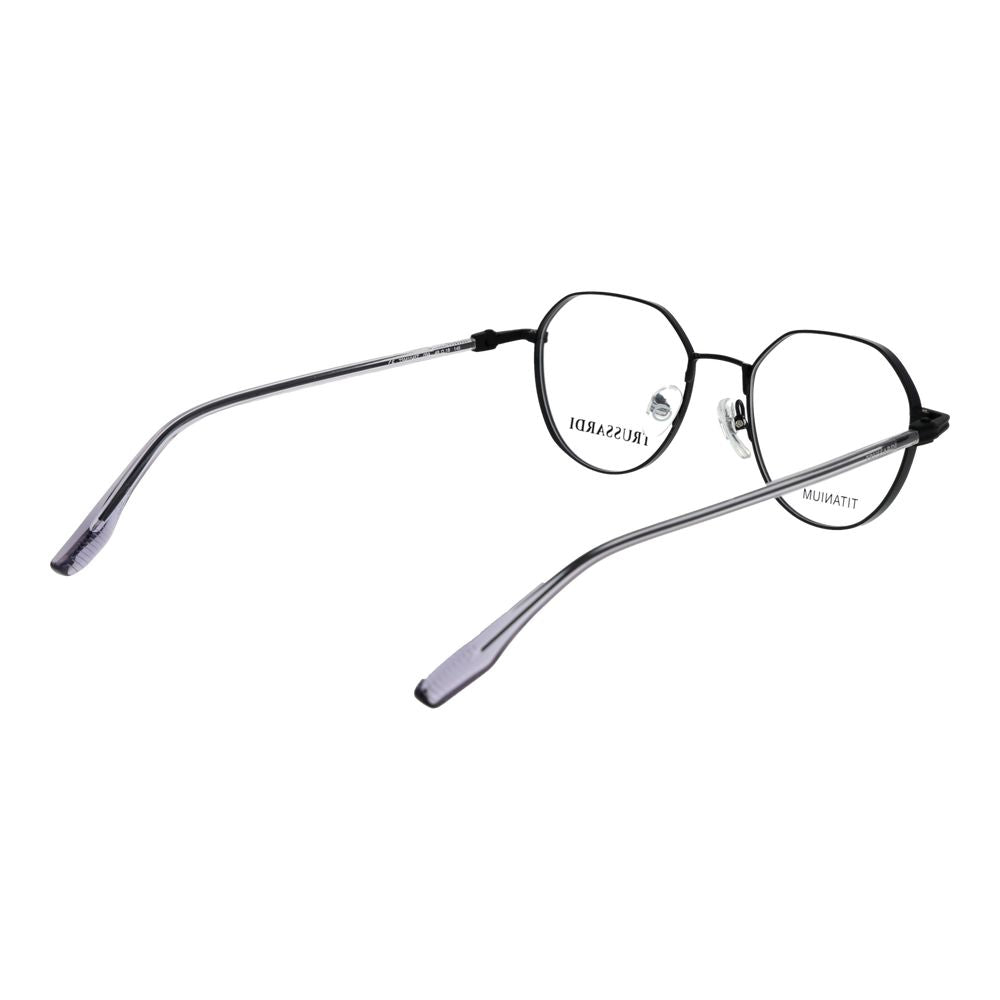 Trussardi Black Titanium Glasses (Frames) for Men