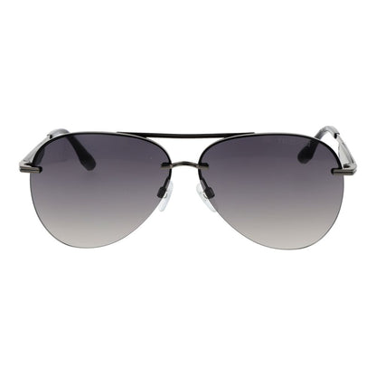 Trussardi Gray Metal Sunglasses