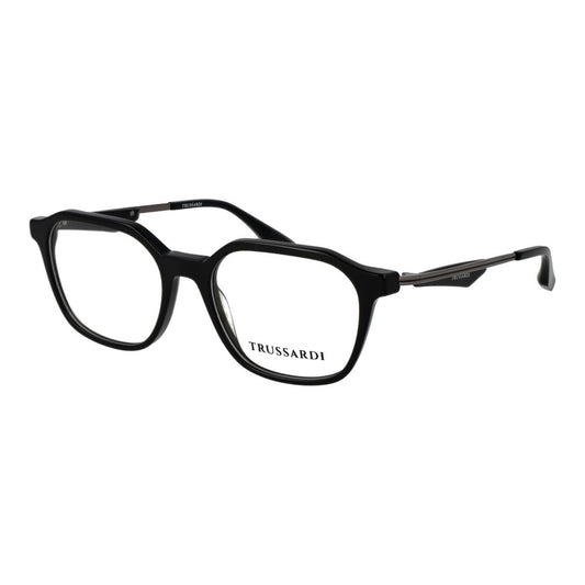 Trussardi Black Acetate Glasses (Frames) for Men