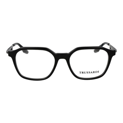 Trussardi Black Acetate Glasses (Frames) for Men