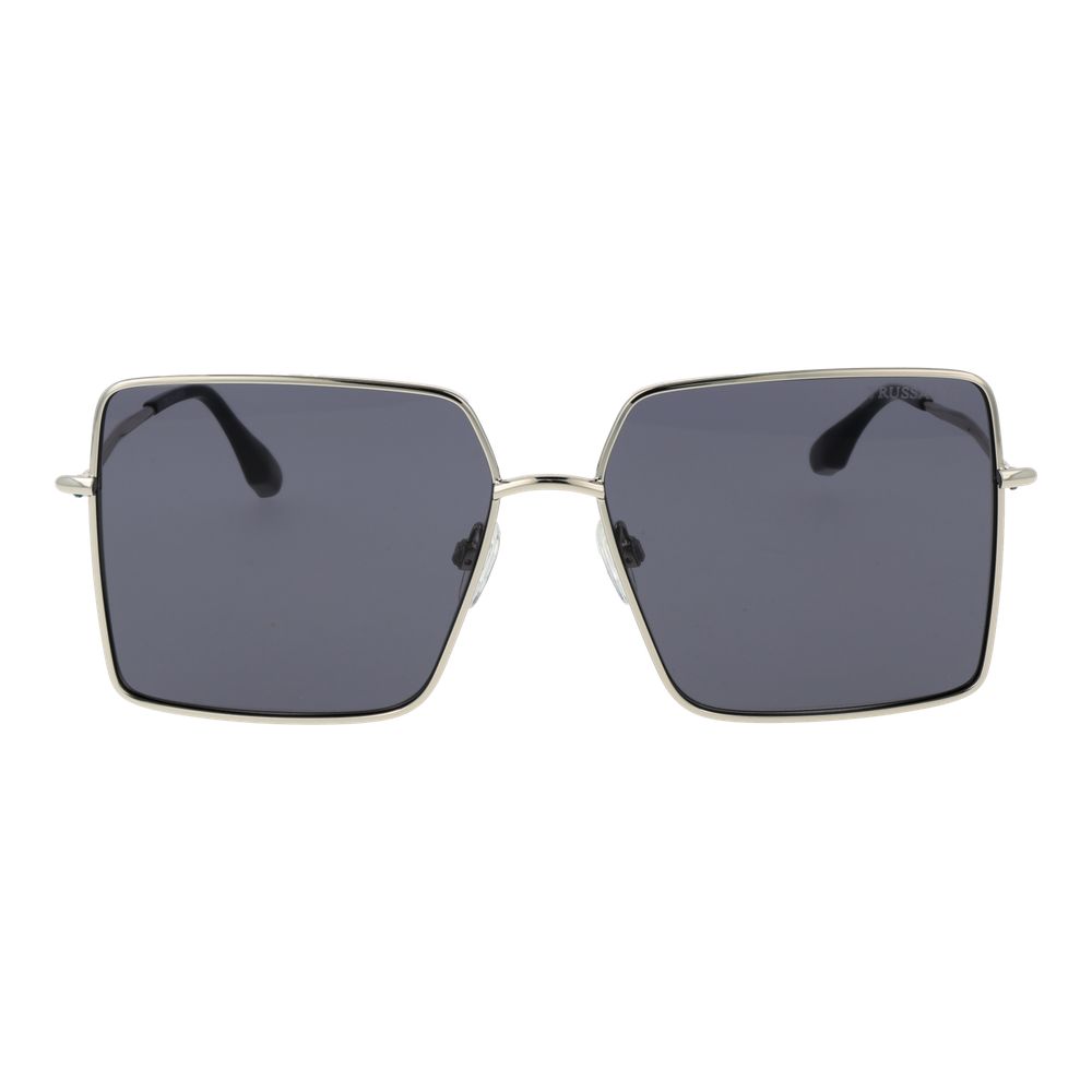 Trussardi Silver Stainless Steel Sunglasses for Women