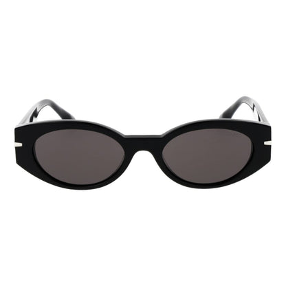 Trussardi Black Acetate Sunglasses for Women