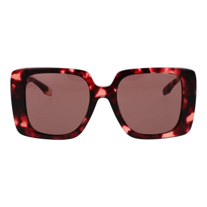Trussardi Burgundy Acetate Sunglasses for Women