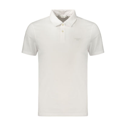 Guess Jeans Bianco Cotton Men Polo - White