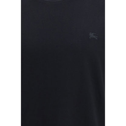 Burberry Jwear Black Cotton T-Shirt - Regular Fit