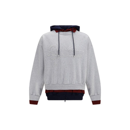 Balenciaga Multicolor Three-Layer Hoodie Sweatshirt
