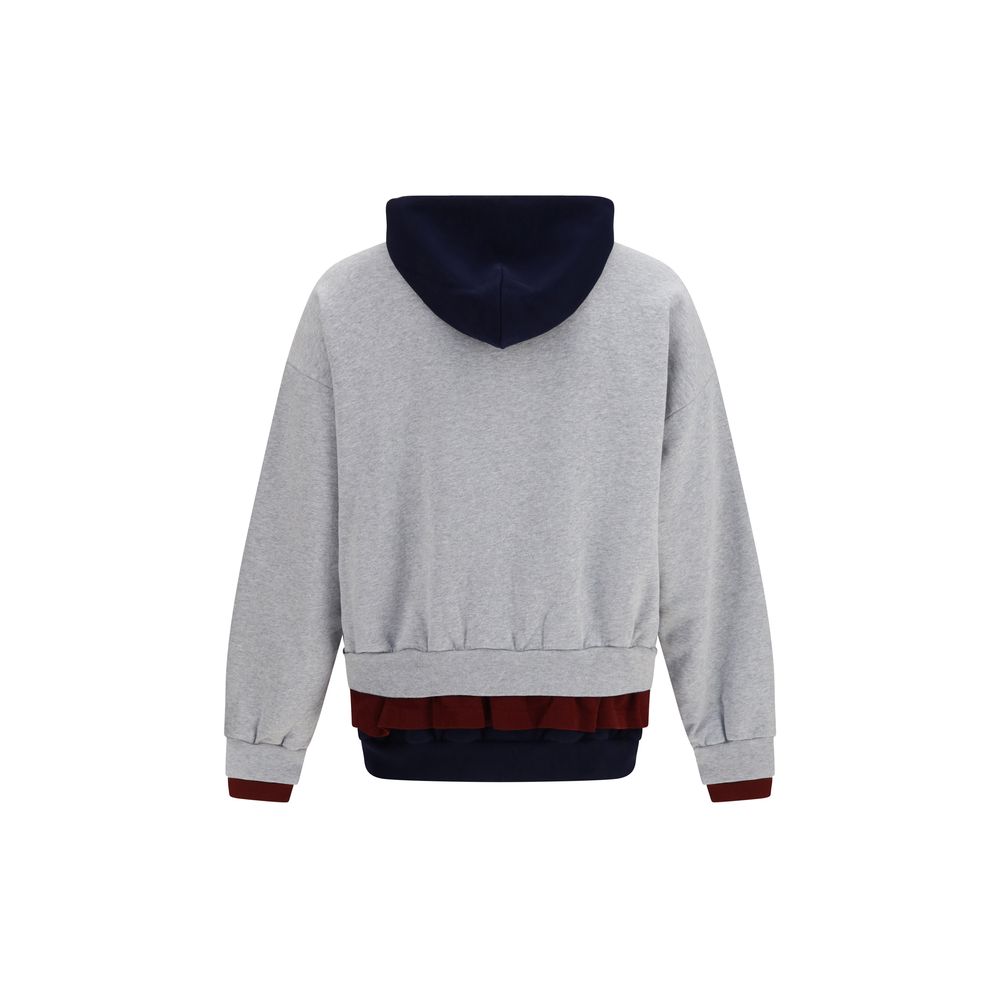 Balenciaga Multicolor Three-Layer Hoodie Sweatshirt