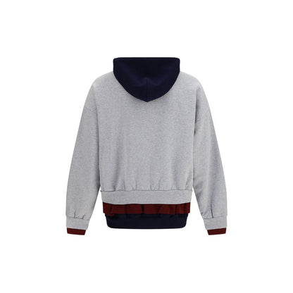 Balenciaga Multicolor Three-Layer Hoodie Sweatshirt