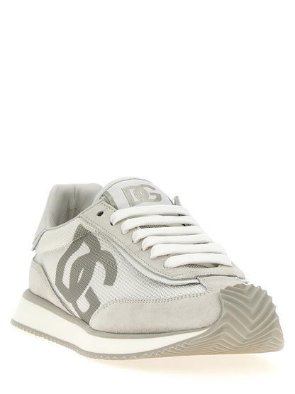 Dolce & Gabbana Gray DG Cushion Sneakers