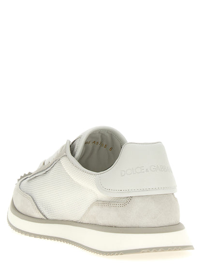 Dolce & Gabbana Gray DG Cushion Sneakers