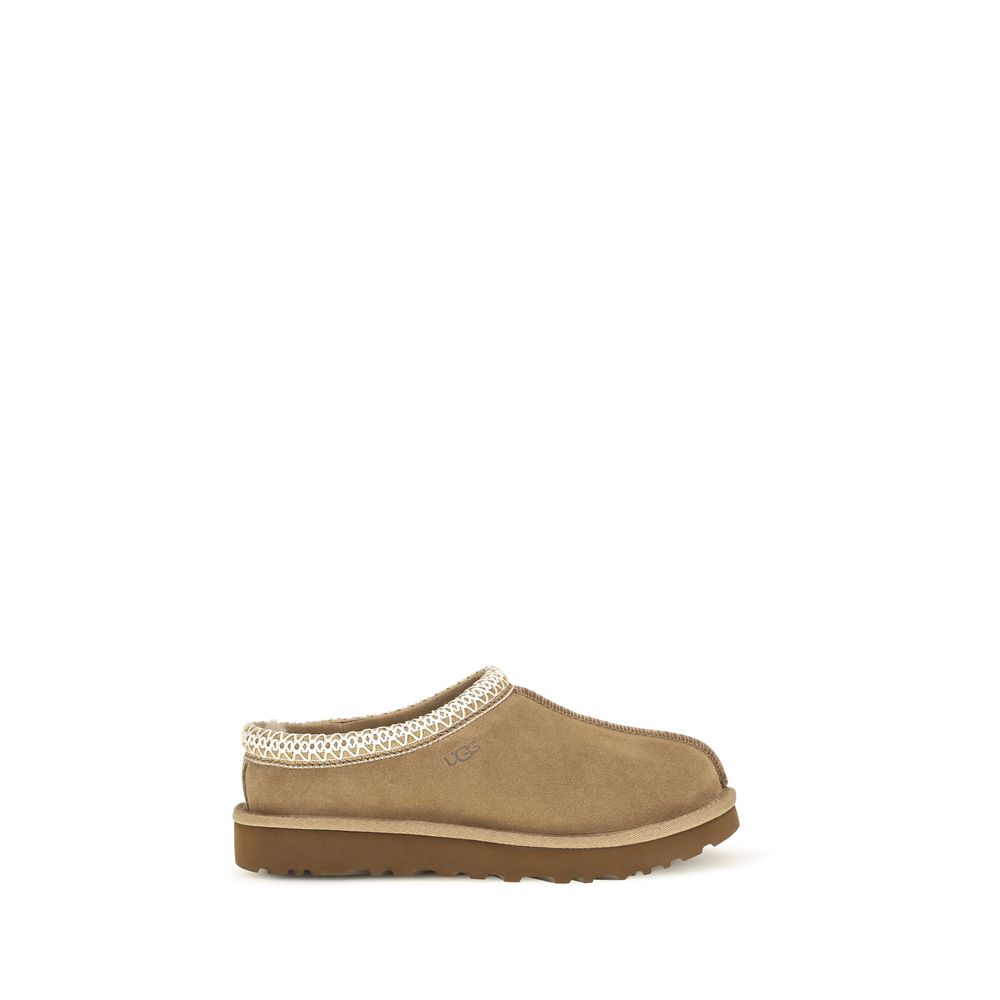 UGG Tasman II Mules - Beige Leather
