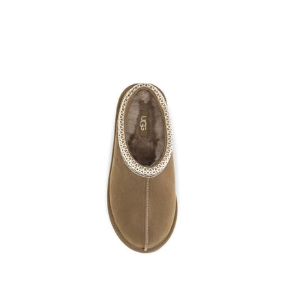 UGG Tasman II Mules - Beige Leather