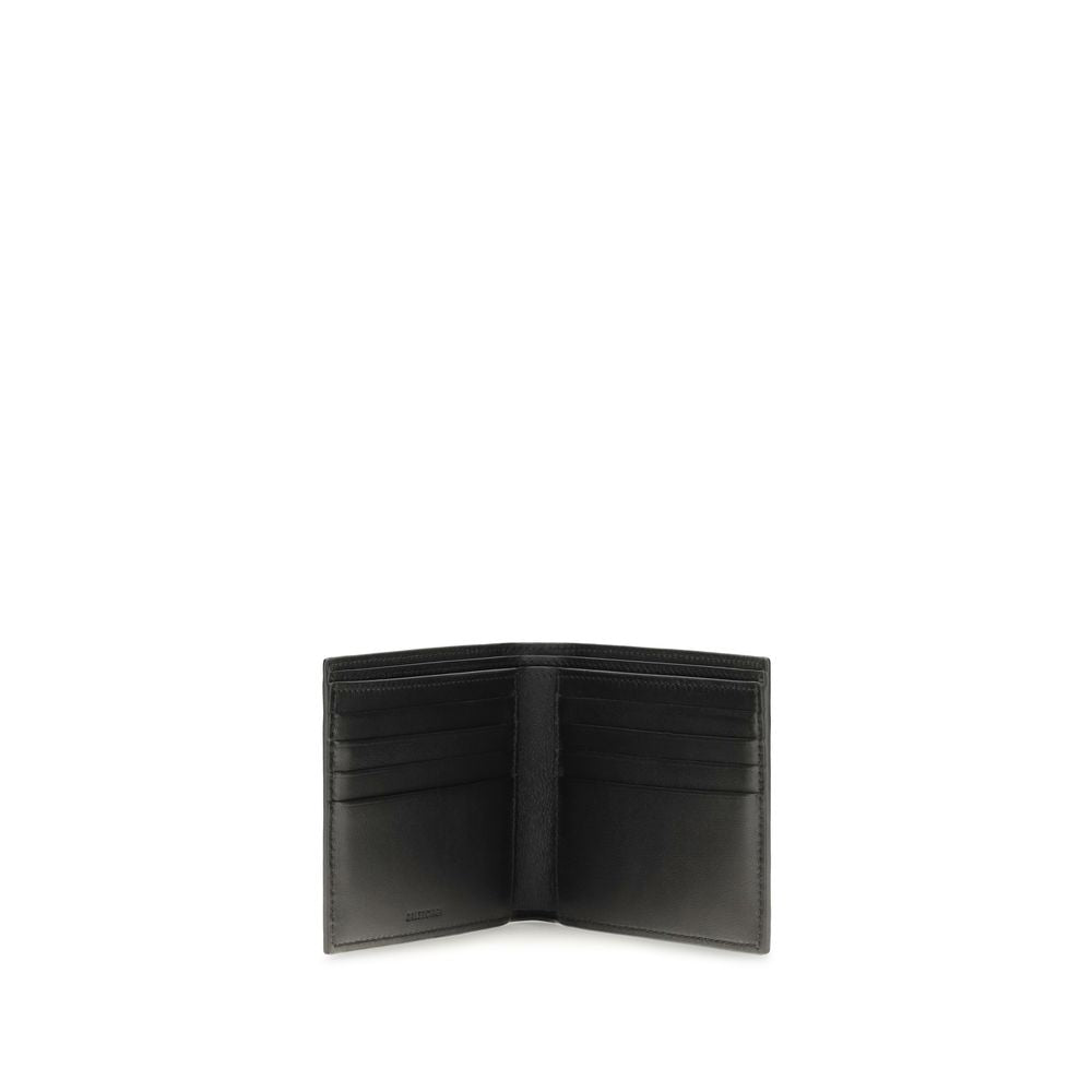 Balenciaga Le City Square Wallet in Black Lamb Ovis Aries Aries
