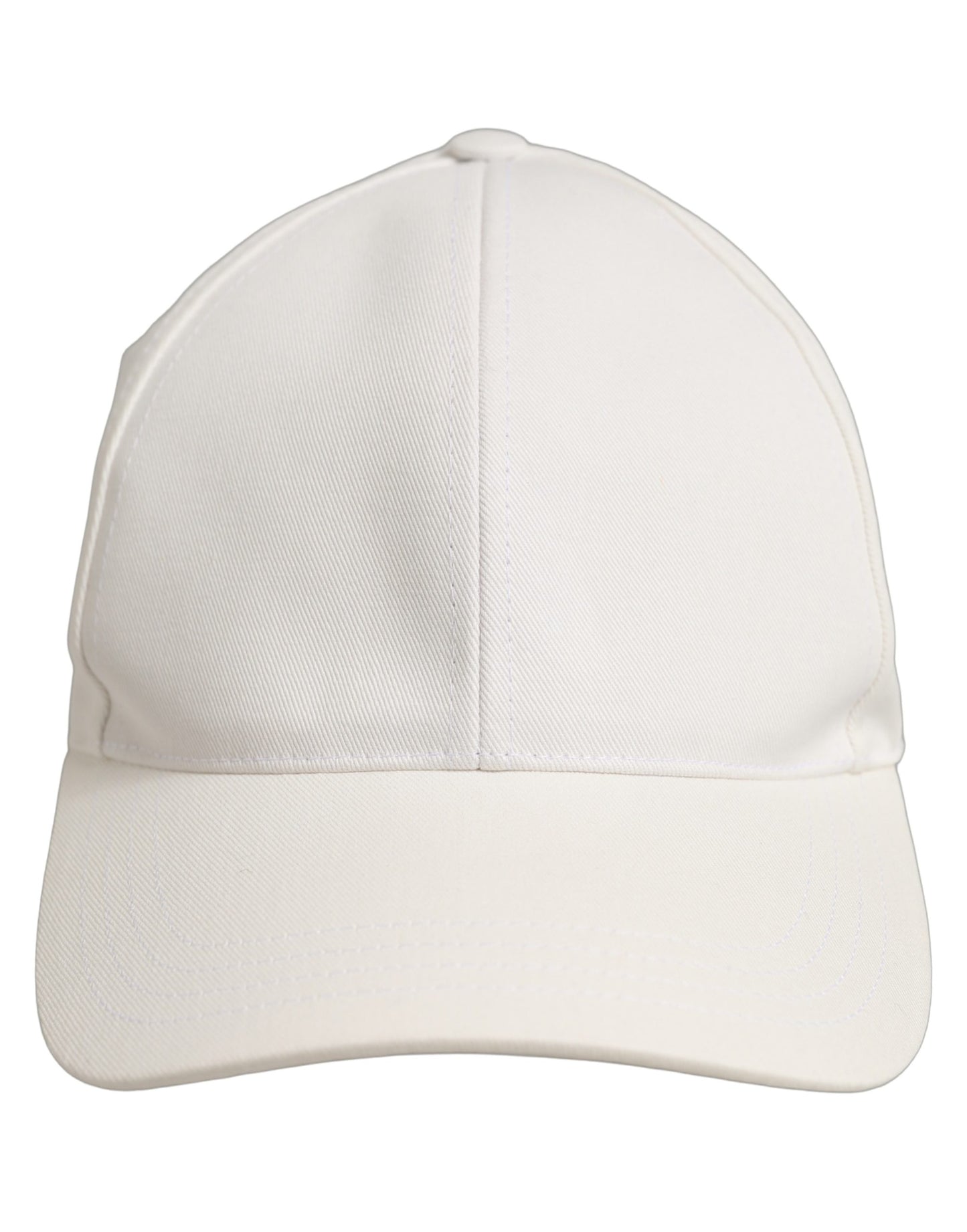 Dolce & Gabbana Men White Cotton Baseball Cap