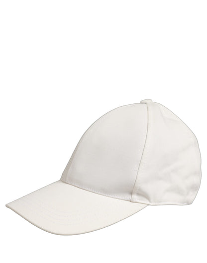 Dolce & Gabbana Men White Cotton Baseball Cap