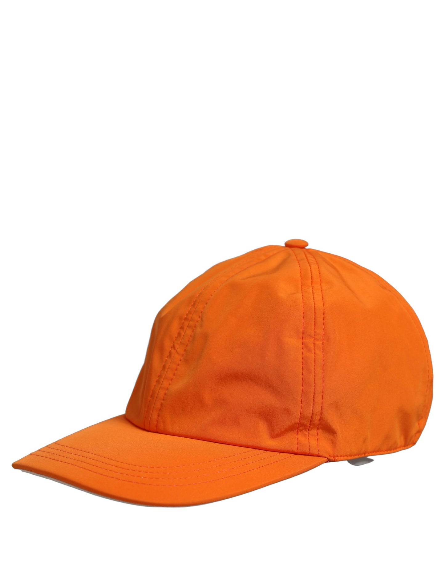 Dolce & Gabbana Men’s Orange Polyester Baseball Cap with Adjustable Strap