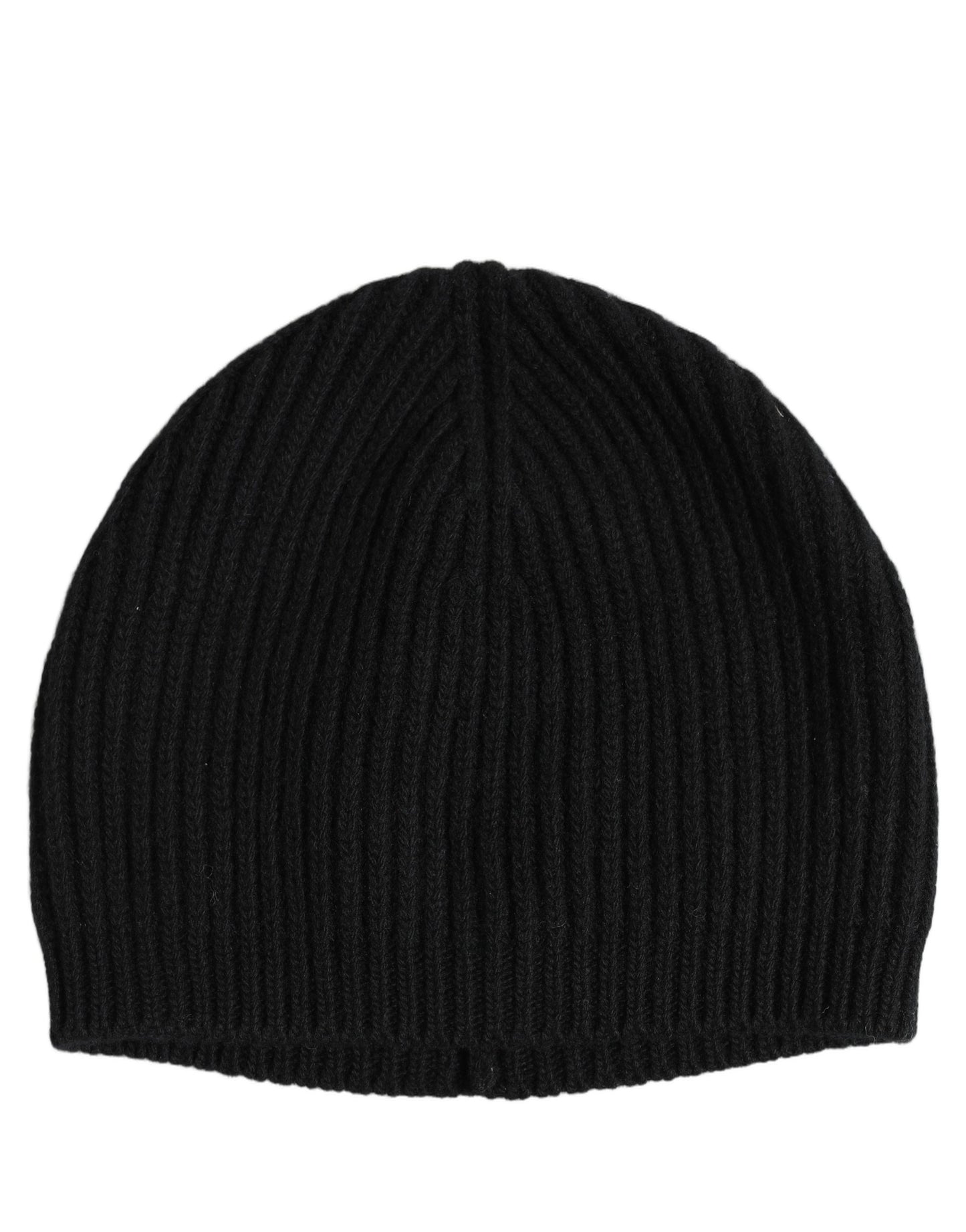 Dolce & Gabbana Men’s Black Wool Knitted Beanie Capello