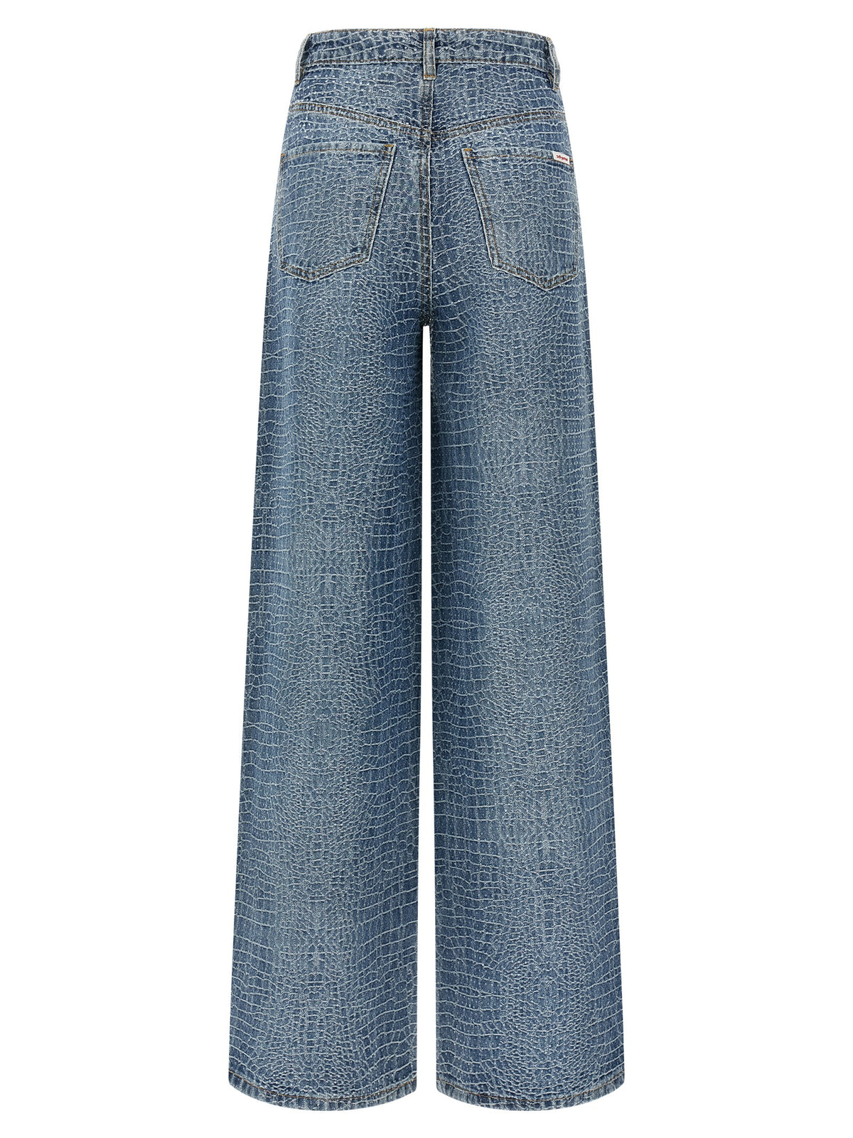 Self-Portrait Blue Cotton Jeans Denim