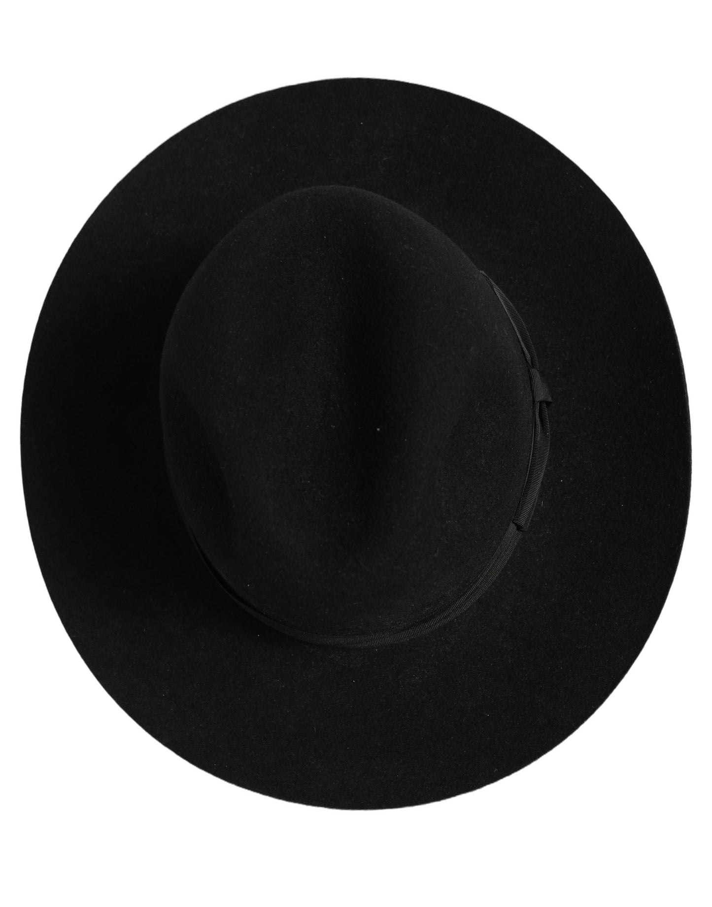 Dolce & Gabbana Men Black Classic Wide Brim Fedora Hat