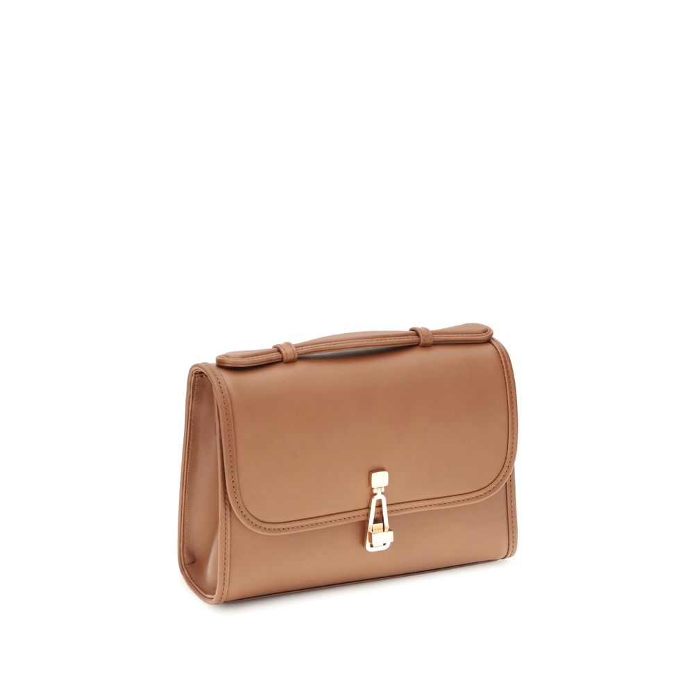 Gabriela Hearst Brown Leather Shoulder Bag