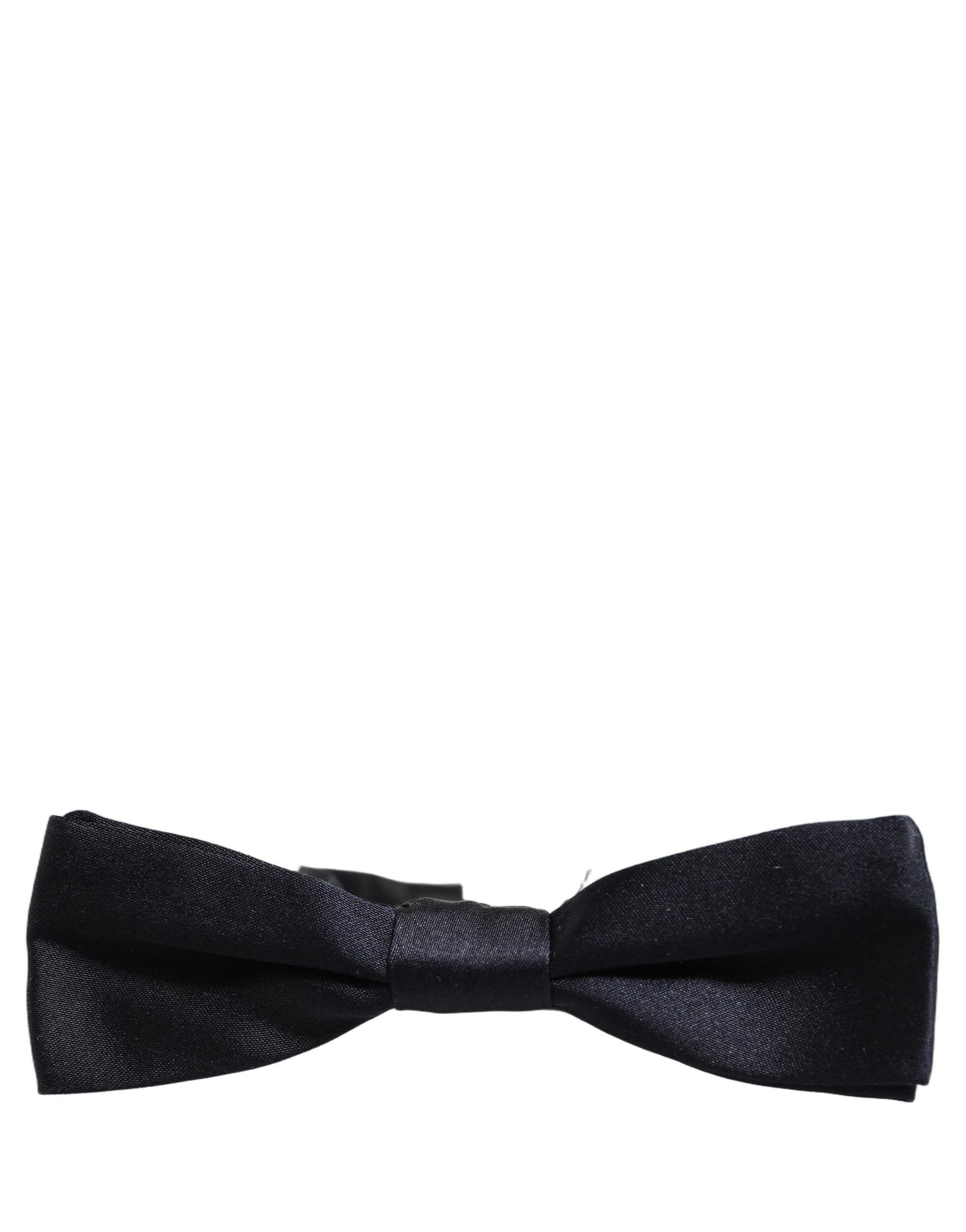 Dolce & Gabbana Men Black 100% Silk Adjustable Neck Papillon Bow Tie
