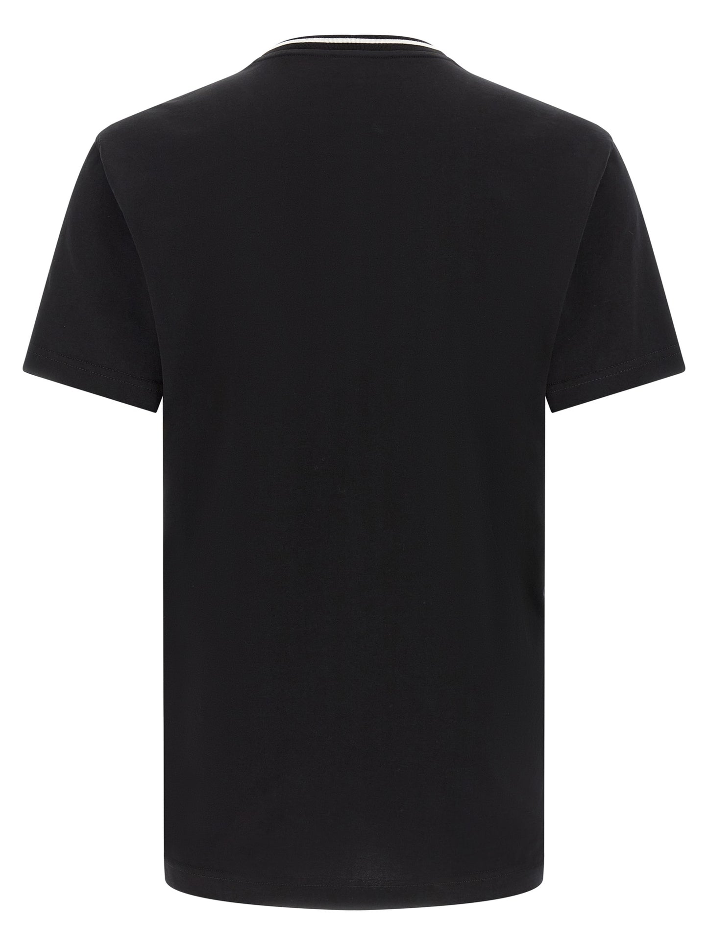 Dolce & Gabbana Black Cotton T-Shirt