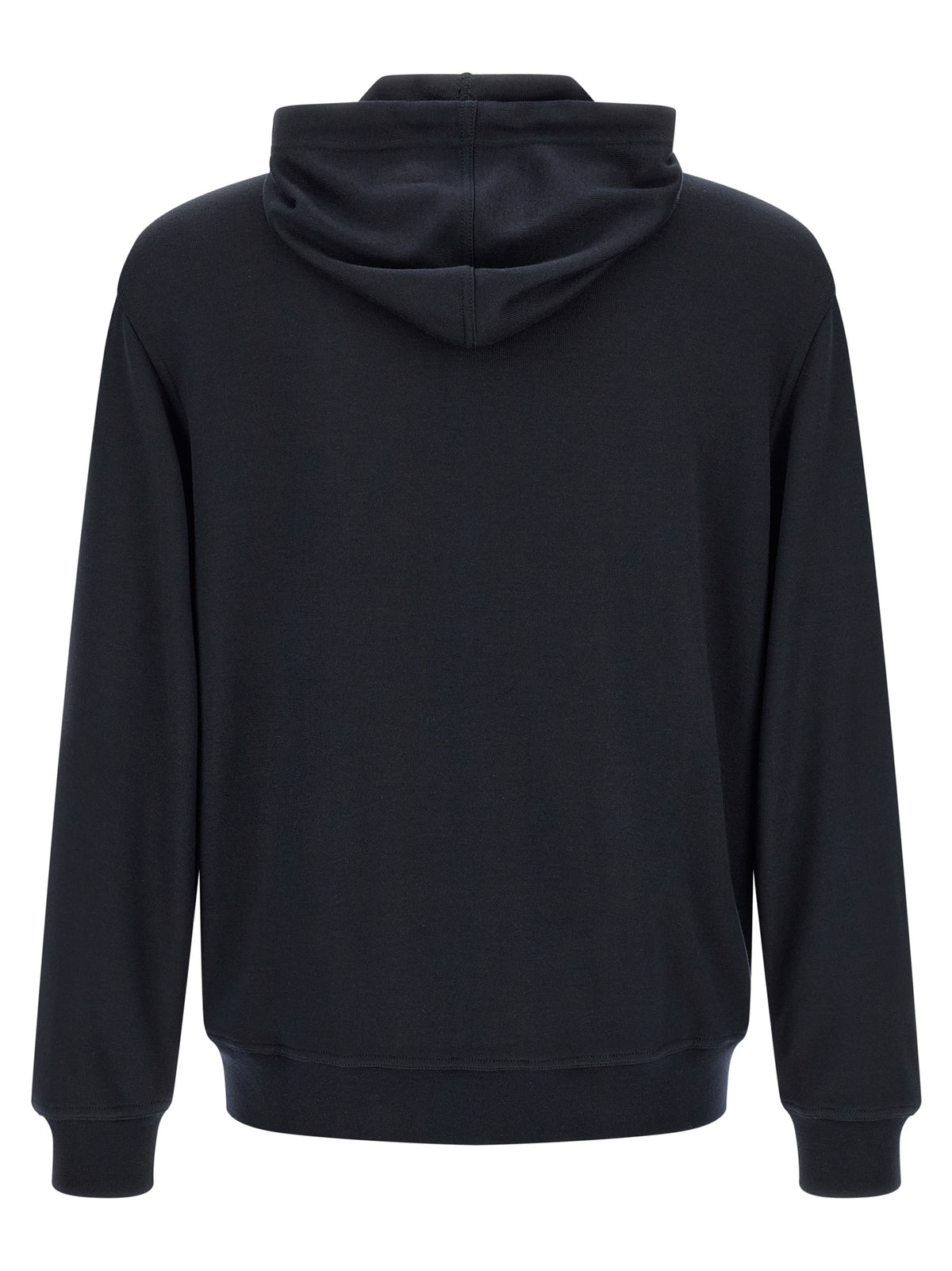 Brunello Cucinelli Blue Cashmere Sweatshirt